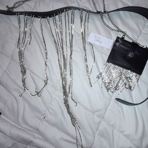 Diamond Fringe Wallet and Belt